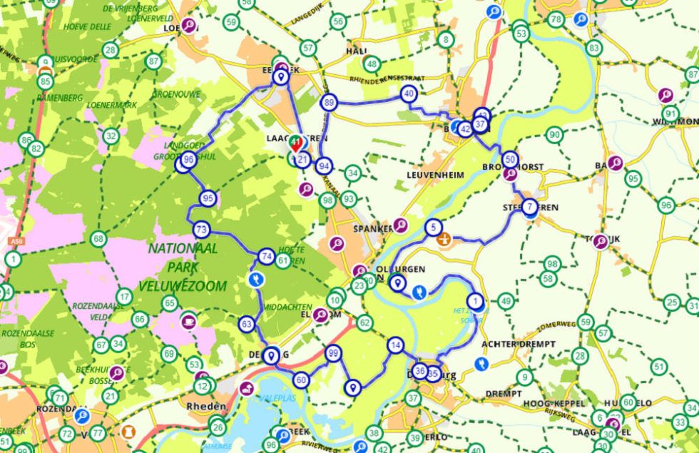 Fietsen Langs De IJssel Naar Bronkhorst En Doesburg - Grijsopreis.nl