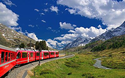 De mooiste treinreizen in Europa en daarbuiten