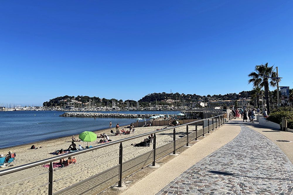 Strand van Cavalaire-sur-Mer