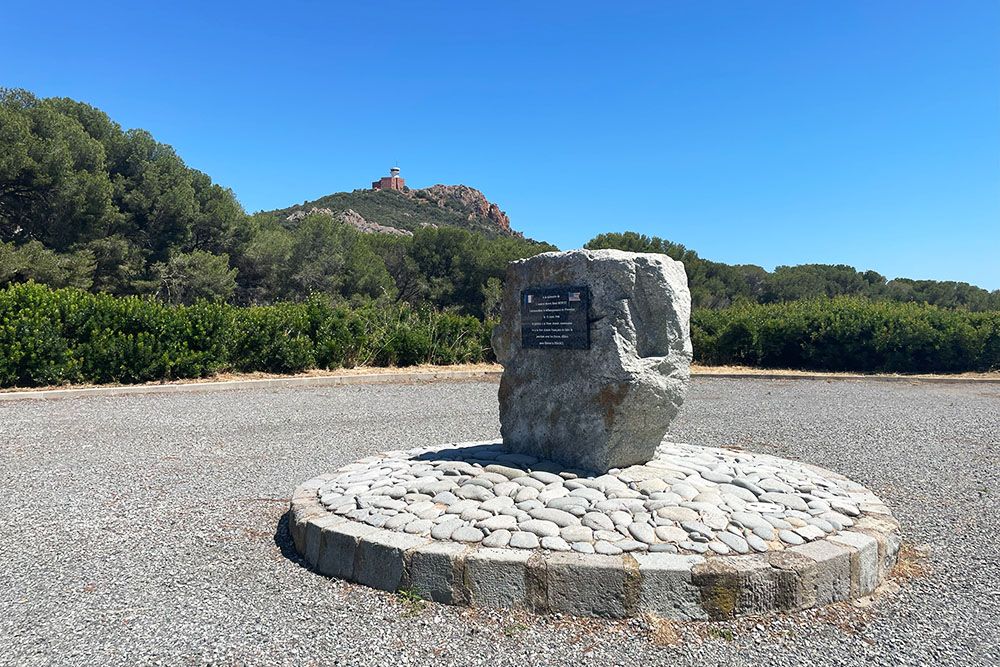 Monument bij Saint-Raphaël