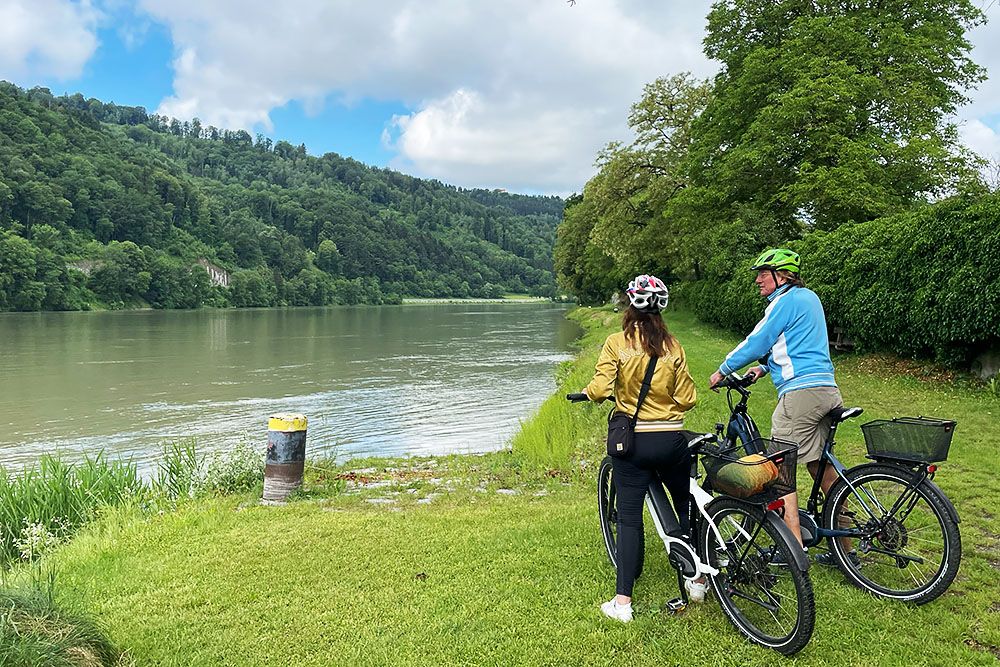 Fietsen langs de Donau