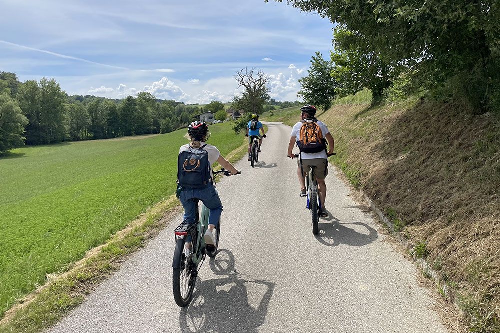 Fietsen in regio Vitalwelt