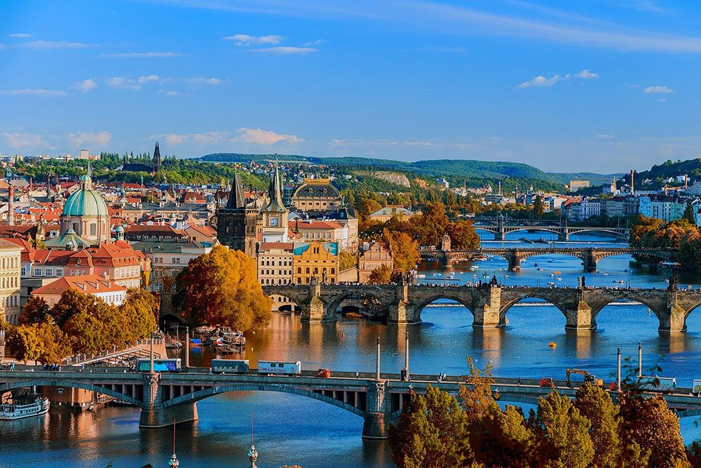 Praag in de herfst