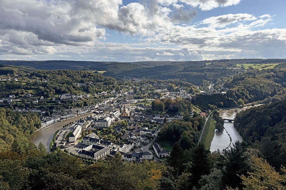 Uitzicht op Bouillon