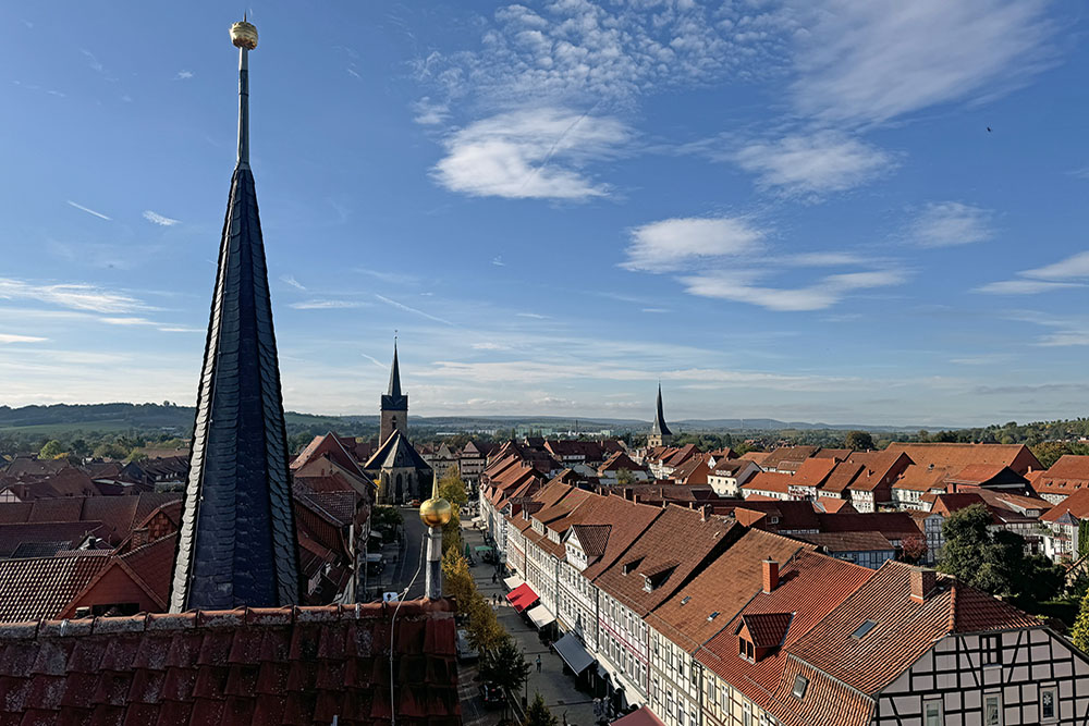 Uitzicht vanuit de toren