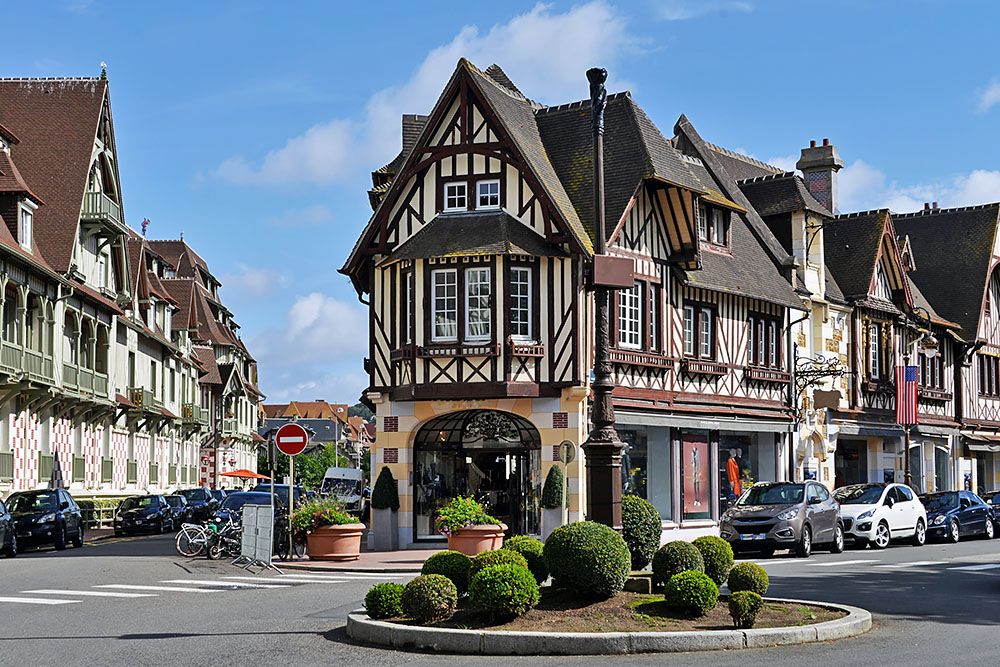 Vakwerkhuizen in Deauville