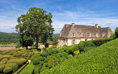 Schitterende tuinen van Marqueyssac in de Dordogne