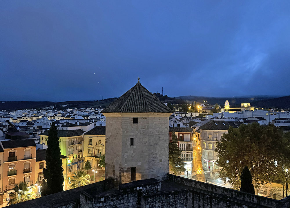 Kasteel in Lucena, een van de bezienswaardigheden aan de Caminos de Pasión