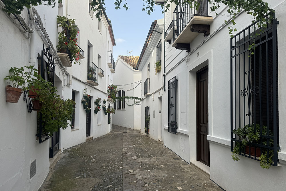 Straatje in Priego de Córdoba